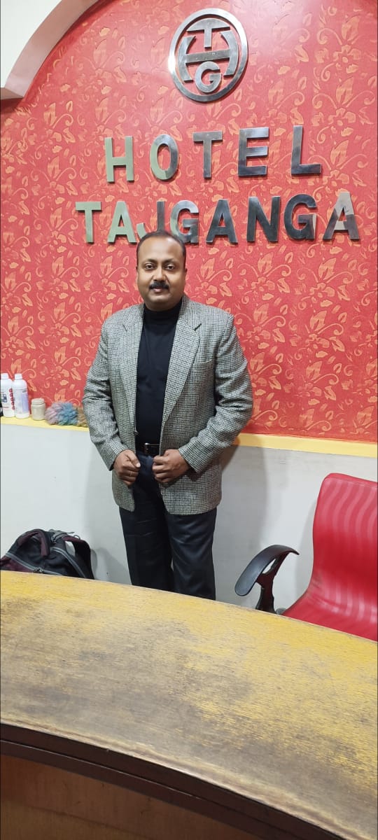 Dr. Rana Das - Owner of Hotel Taj Ganga